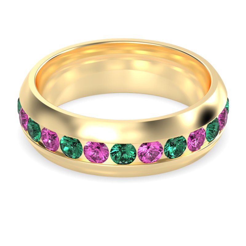 7mm Men's Center Channel Band