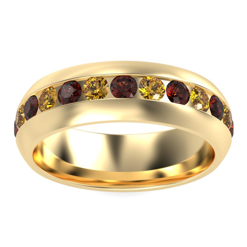 7mm Men's Center Channel Band