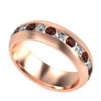 7mm Men's Center Channel Band