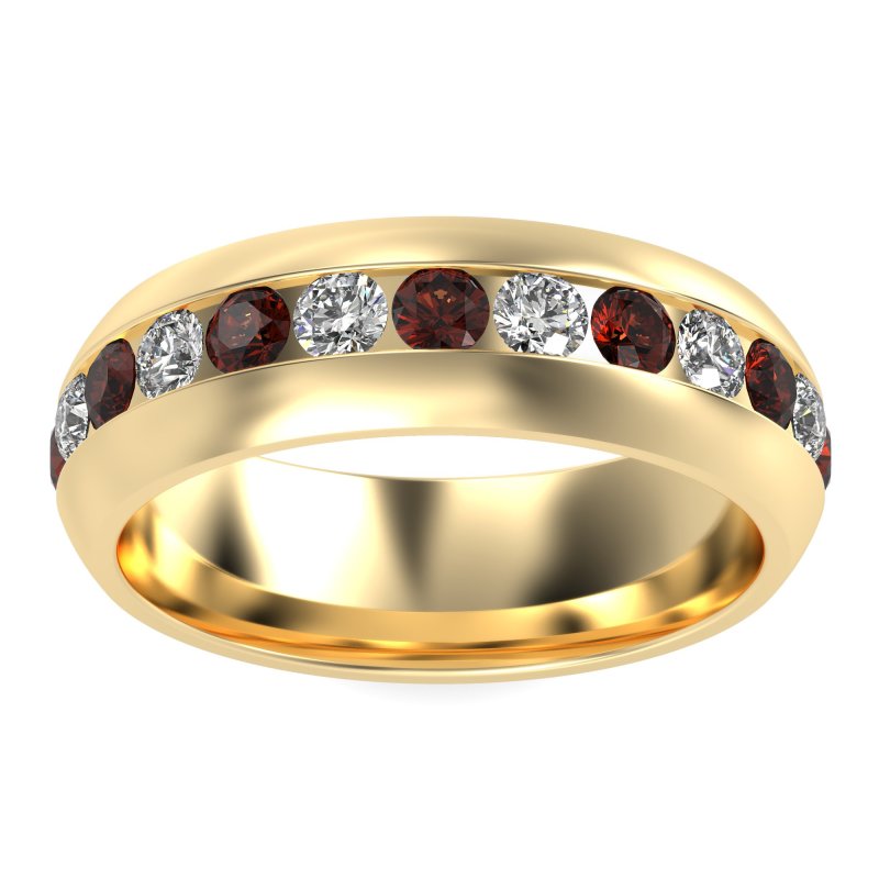 7mm Men's Center Channel Band