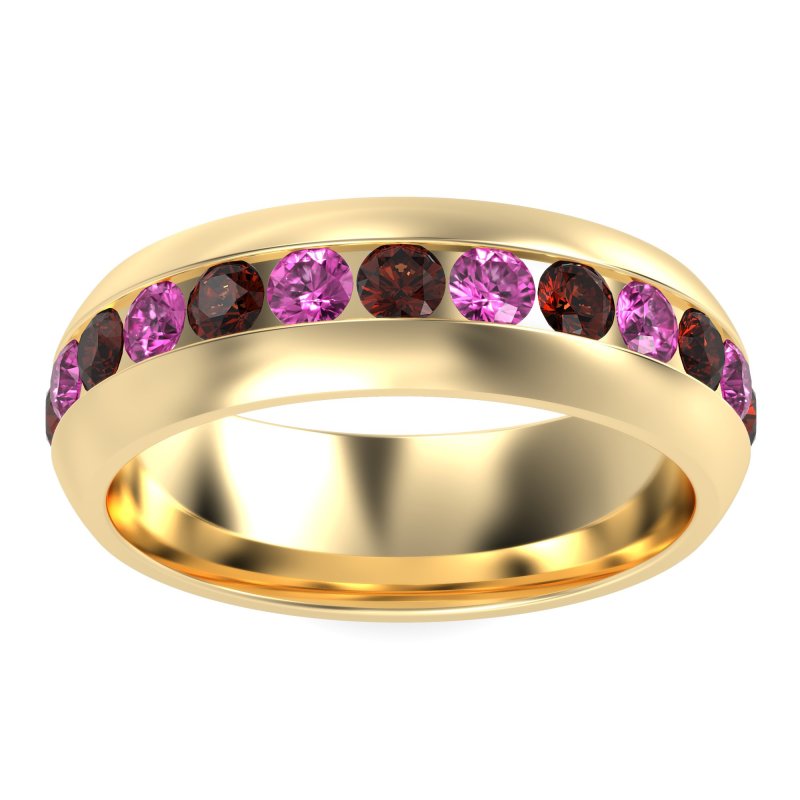 7mm Men's Center Channel Band
