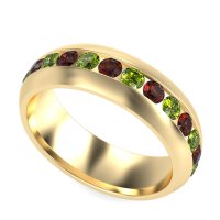 7mm Men's Center Channel Band