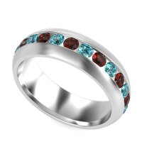 7mm Men's Center Channel Band