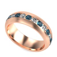 7mm Men's Center Channel Band