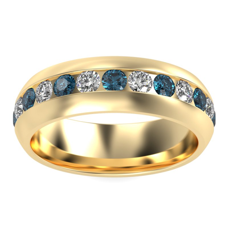 7mm Men's Center Channel Band