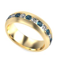 7mm Men's Center Channel Band