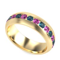 7mm Men's Center Channel Band