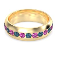 7mm Men's Center Channel Band