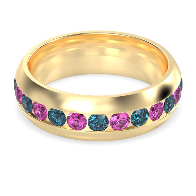 7mm Men's Center Channel Band