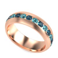 7mm Men's Center Channel Band
