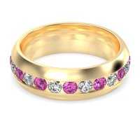 7mm Men's Center Channel Band