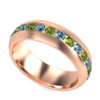 7mm Men's Center Channel Band