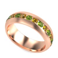 7mm Men's Center Channel Band