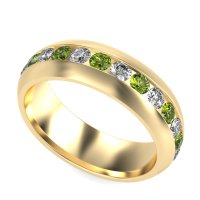 7mm Men's Center Channel Band
