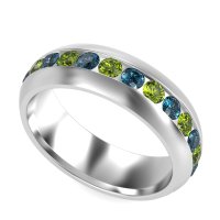 7mm Men's Center Channel Band