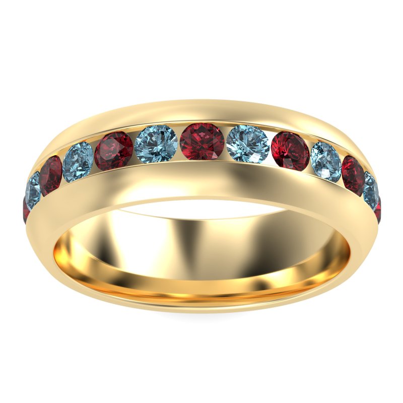 7mm Men's Center Channel Band