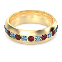 7mm Men's Center Channel Band