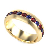 7mm Men's Center Channel Band