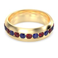 7mm Men's Center Channel Band