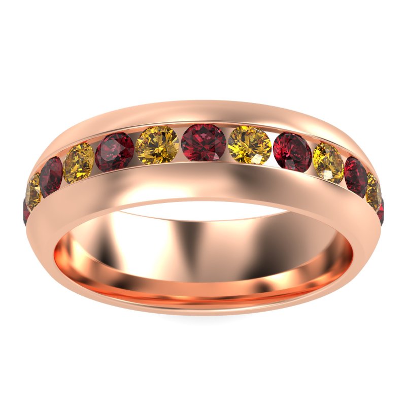 7mm Men's Center Channel Band