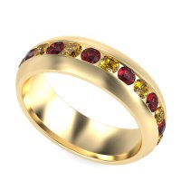 7mm Men's Center Channel Band