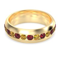 7mm Men's Center Channel Band