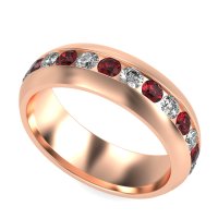 7mm Men's Center Channel Band