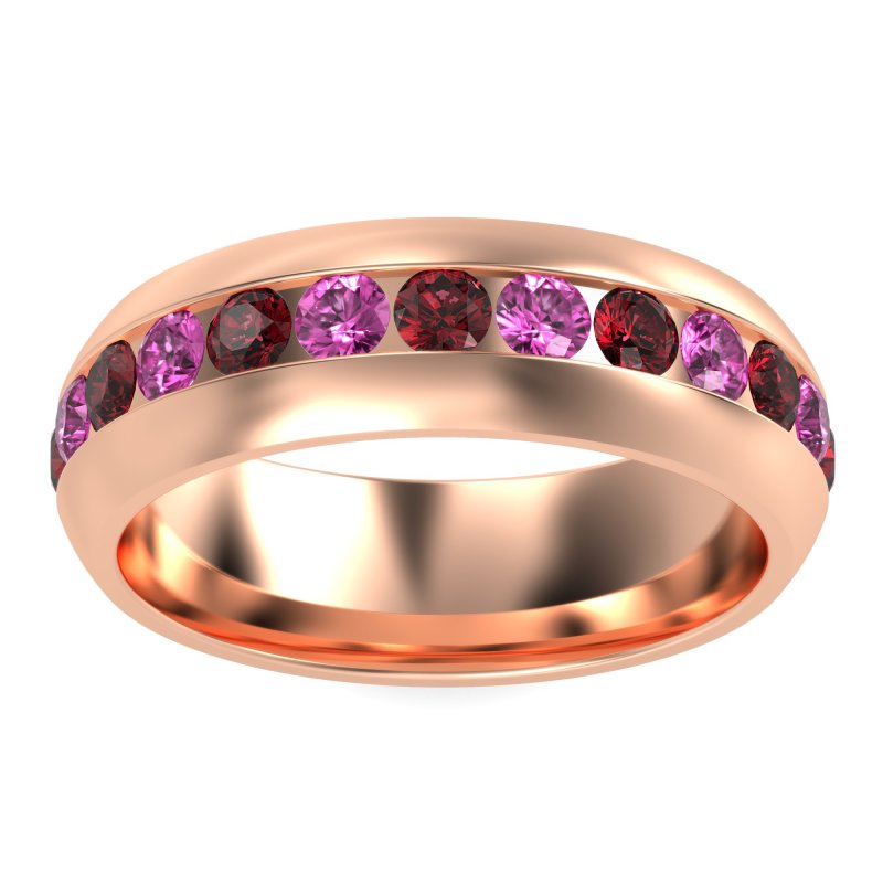 7mm Men's Center Channel Band