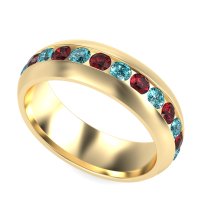 7mm Men's Center Channel Band