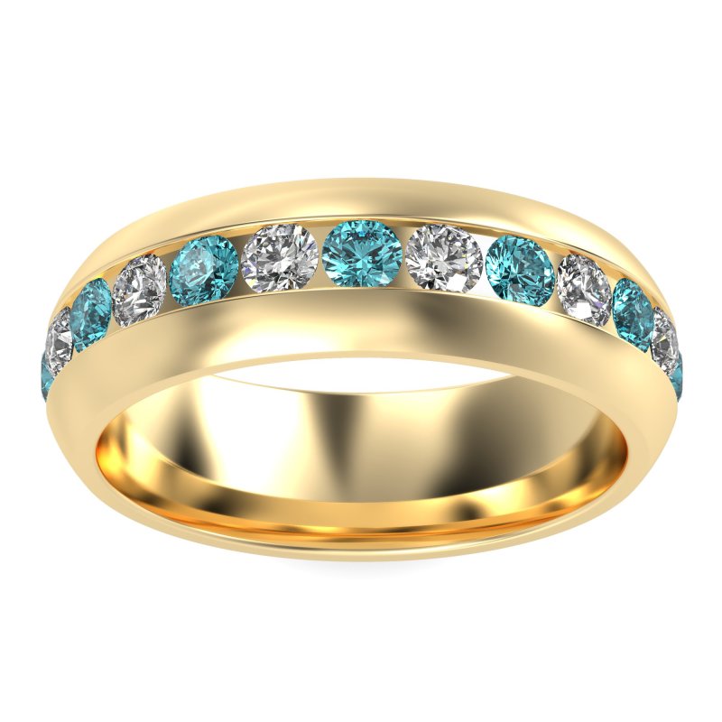 7mm Men's Center Channel Band