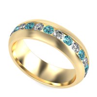 7mm Men's Center Channel Band