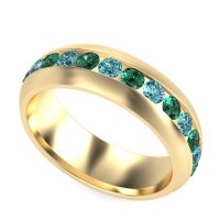 7mm Men's Center Channel Band