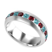 7mm Men's Center Channel Band