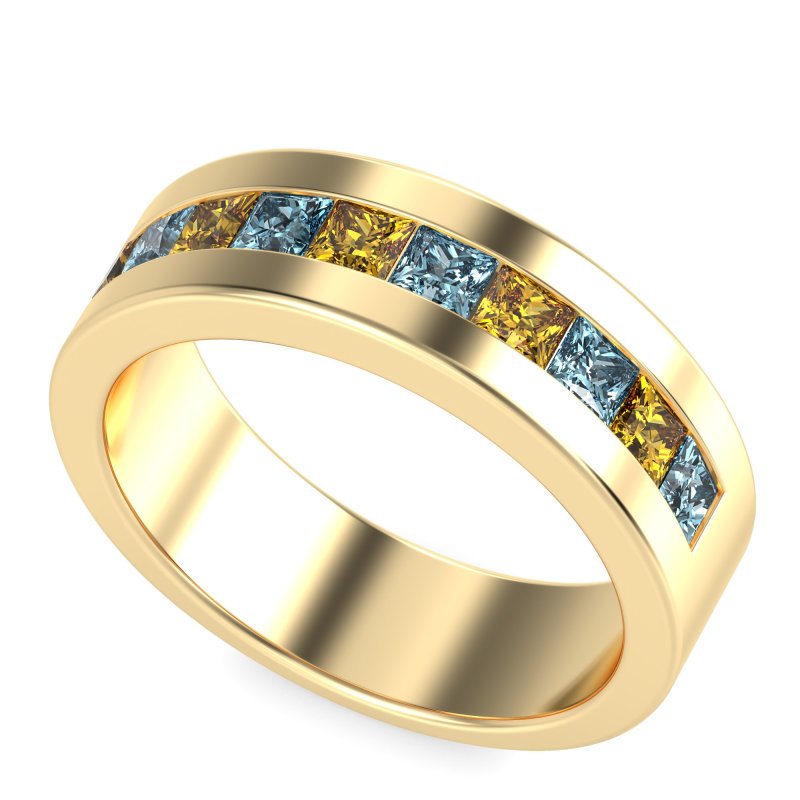 7mm Men's Princess Channel Band