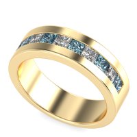 7mm Men's Princess Channel Band