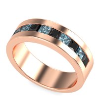 7mm Men's Princess Channel Band