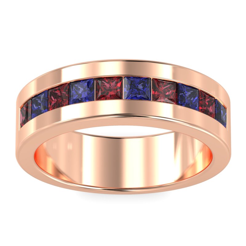 7mm Men's Princess Channel Band