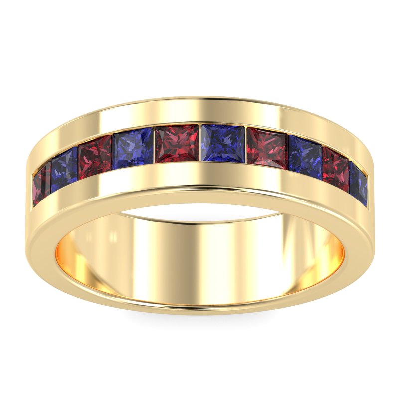 7mm Men's Princess Channel Band