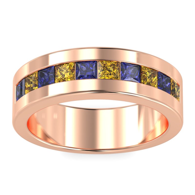 7mm Men's Princess Channel Band