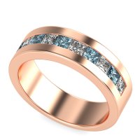7mm Men's Princess Channel Band