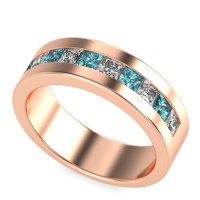 7mm Men's Princess Channel Band