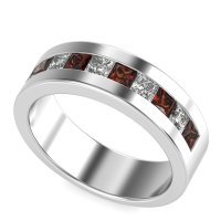 7mm Men's Princess Channel Band