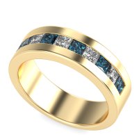 7mm Men's Princess Channel Band