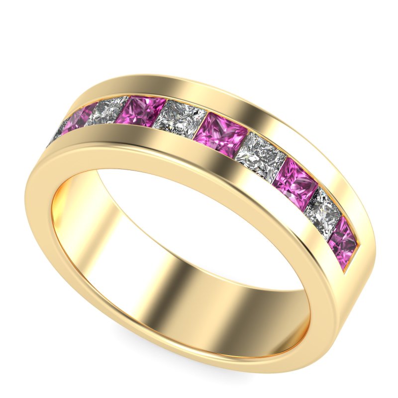 7mm Men's Princess Channel Band