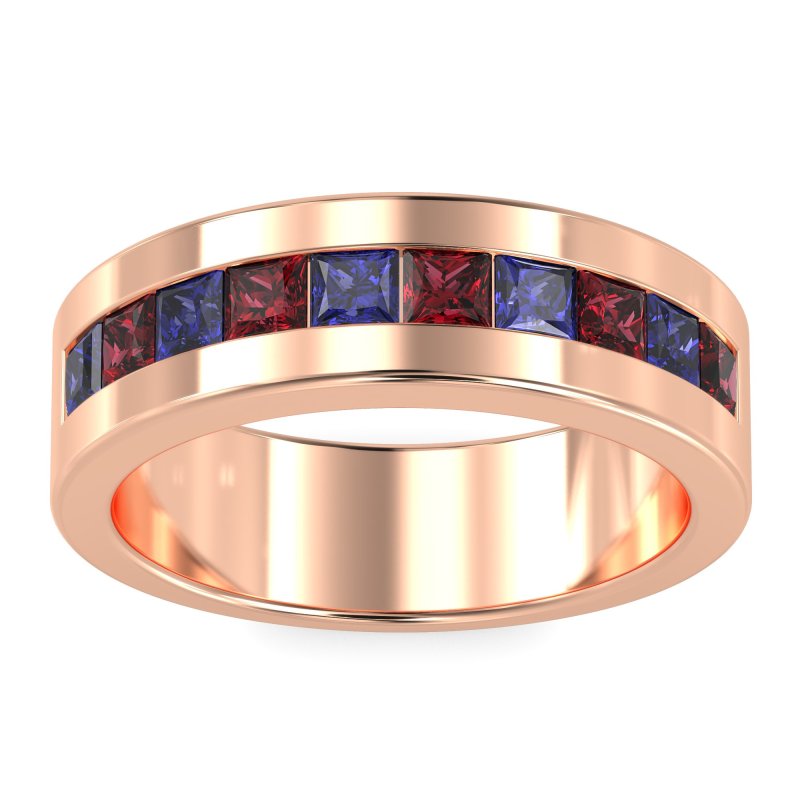 7mm Men's Princess Channel Band