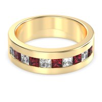 7mm Men's Princess Channel Band