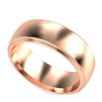 8mm Men's Classic Brushstroke Band