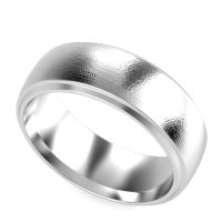 8mm Men's Classic Brushstroke Band