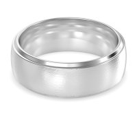 8mm Men's Classic Brushstroke Band