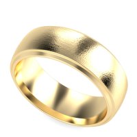 8mm Men's Classic Brushstroke Band